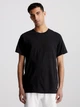 Набір футболок бавовняних довгих чоловічих Calvin Klein S/S Crew Neck 3Pk 000NB4011E-MP1 XL 3 шт Чорний/Білий/Сірий (8719853078358) - зображення 2
