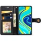 Шкіряний чохол книжка GETMAN Gallant (PU) для Xiaomi Redmi Note 9s / Note 9 Pro / Note 9 Pro Max Чорний - зображення 1