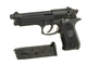 Страйкбольний пістолет Beretta M92F/M9 STTI Plastic Green Gas - зображення 2