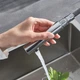 Змішувач для кухні Grohe Minta з висувною лійкою Хром (31721000) - зображення 7