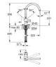 Смеситель для кухни поворотный хром Grohe Minta & Minta Touch 32917000 - изображение 5