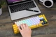 Клавиатура беспроводная Motospeed BK67 Longhua Red Bluetooth/USB Yellow (mtbk67ymr) - изображение 9