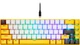 Клавиатура беспроводная Motospeed BK67 Longhua Red Bluetooth/USB Yellow (mtbk67ymr) - изображение 1