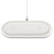 Бездротовий зарядний пристрій BOROFONE BQ7 Prominent dual 10W wireless fast charger White - изображение 1
