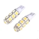 Лампочка автомобільна T10 13-SMD LED W5W - зображення 2