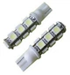 Лампочка автомобільна T10 13-SMD LED W5W - зображення 3
