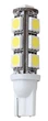 Лампочка автомобільна T10 13-SMD LED W5W - зображення 5