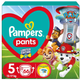 Pieluchomajtki Pampers Pants Paw Patrol Rozmiar 5 (12-17 kg) 66 szt (8006540863619) - obraz 1