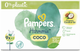 Набір Вологі серветки Pampers Chust Coconut Harm Free 9x42 шт (8006540554418) - зображення 2