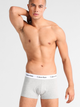 Набір трусів шорти Calvin Klein Underwear Boxer Calvin Klein 3Pack Low Rise Trunk 0000U2664G-998 S 3 шт Чорний/Білий/Сірий (5051145736960) - зображення 4