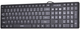 Klawiatura przewodowa Activejet K-3066SB USB Czarna - obraz 3