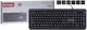 Klawiatura przewodowa Activejet K-3807S USB Czarna - obraz 7