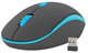 Mysz Natec Martin Wireless Czarno-Niebieska (NMY-1190) - obraz 3