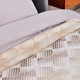 Плед покрывало Kassandra 150x200 см хлопковое TM IDEIA шахи сірий - изображение 8