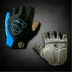 Перчатки велосипедные Pearl Izumi гелевые беспалые вело велоперчатки Black-Blue M - изображение 2