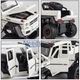 Машинка Mercedes Benz G63 AMG 6x6 моделька іграшка металева колекційна 23 см Білий (5432634) - зображення 5
