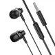 Навушники Borofone BM74 Singer universal з мікрофоном Black - зображення 1