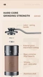 Ручна кавомолка iCafilas Premium Manual Coffee Grinder Металеві жорна - зображення 6