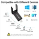Двохдіапазонний адаптер WiFi+BT 4.2 (USB 3.0 1300Mb 2.4G + 5G 802.11ac) Антена 2х3 dB - зображення 7