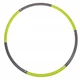 Обруч массажный Hula Hoop SportVida 90 см SV-HK0214 Grey/Green - изображение 2