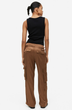 Жіночі штани карго H&M (55968) XS Коричневі - изображение 2