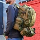 Рюкзак мужской тактический с 3 подсумками Tactical Backpack B08 Oliva на 55 л военный туристический для охоты и рыбалки с креплением MOLLE - изображение 10