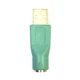Перехідник PS 2 (миша, клавіатура) — USB (тато) - зображення 1