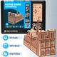 3D пазл-конструктор Mr. Playwood Собор Парижской Богоматери Деревянный 148 деталей (4820204380823) - изображение 2