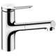 Смеситель для кухни Hansgrohe Zesis M33 150 2jet с выдвижным изливом, хром (74803000) - изображение 1