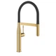 Змішувач для кухні Grohe Essence New висувний дворіжимний аератор, золото (30294GL0) - зображення 1