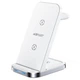 Бездротовий зарядний пристрій ACEFAST E15 desktop 3-in-1 wireless charging stand White - зображення 1
