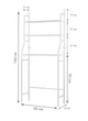 Стеллаж для хранения над стиральной машиной регулируемый по высоте LAUNDRY RACK TW-106 - изображение 4