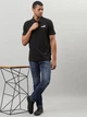 Поло длинное мужское Puma Ess Pique Polo 58667401 XL Black (4063697400740) - изображение 4