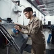 Аккумуляторная эксцентриковая шлифовальная машина Bosch GEX 185-LI с 1 акб 4.0 Ah и зу GAL 18V-40 в кейсе (06013A5021) - изображение 10
