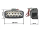 LED фара на 12 диодов! Светодиодная фара на авто и мото технику. L-22. Пр-Корея. - изображение 3