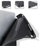 Чехол для iPad mini 1, 2, 3 (7.9") с трехскладной подставкой и авто. пробуждением (силикон) (черный) - изображение 2