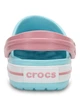 Детские кроксы Crocs Crocband Kids Ice Blue/White С9 26р. (15,7 см) Голубые - изображение 4