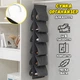 Сумка для хранения обуви, одежды, сумой Shoe Rack 6 отделов Подвесной органайзер Черный - изображение 1
