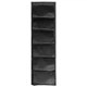 Сумка для хранения обуви, одежды, сумой Shoe Rack 6 отделов Подвесной органайзер Черный - изображение 4