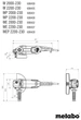 Угловая шлифмашина Metabo WE 2200-230 (606437000) картонная коробка - изображение 7
