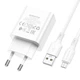 Зарядное устройство BOROFONE Micro USB Cable Aspirer 1 USB 2.1A | white - изображение 3