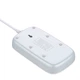 Удлинитель сетевой LDNIO SC4407 |2500W, 2m EU Plug, 4 USB, 4 Sockets. QC3.0, 3.1A|/8W| белый - изображение 4