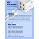 Подовжувач мережевий Ldnio SC1418 |2USB/2Type-C, 1Sockets. QC/PD, 65W/10A, 2m EU Plug| - зображення 5