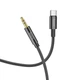 Кабель HOCO aux to Type-C digital audio conversion cable UPA19 |1M| Колір Black - зображення 1