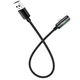 Переходник HOCO 3-in-one Lightning cable to charging / Sync / Audio LS28 |0,22m, 2.4A| серый - изображение 1