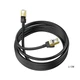 Кабель Hoco LAN RJ45 Level pure copper gigabit ethernet cable US02 |3m| черный - изображение 2