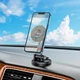 Автотримач для телефона Hoco CA113 Center Console Magnetic Car Holder Black - изображение 8