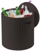Стіл-бар пластиковий Keter Cool Stool 230904 коричневий - зображення 2