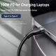 Кабель Baseus 100w 3 в 2 Type-C + Lightning + microUSB - USB+Type-C 1.2 м - зображення 8