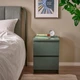 Комод з 2 ящиками IKEA MALM 40х55 см зелений (105.690.77) - зображення 2